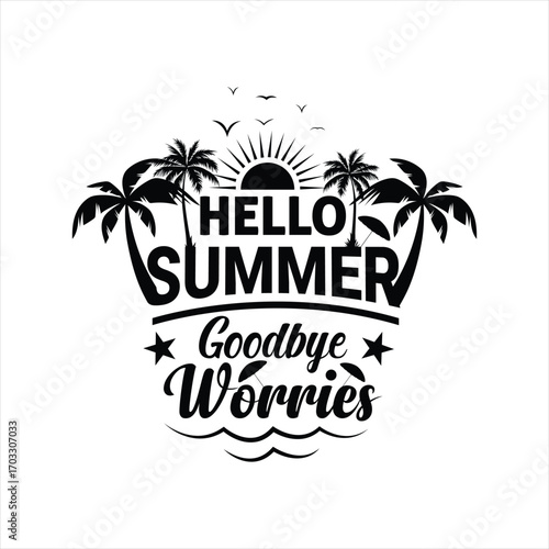 Summer T shirt Design