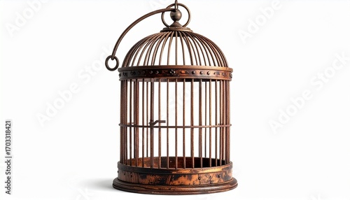 vintage bird cage