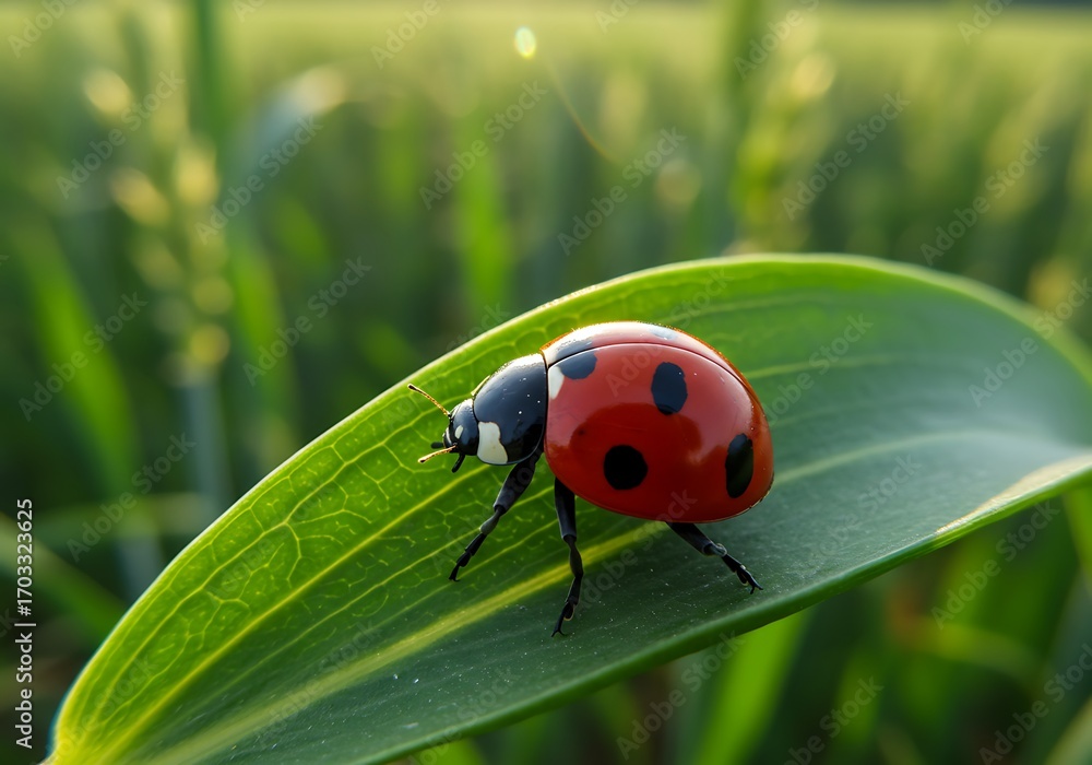 Obraz premium 麦畑の七星