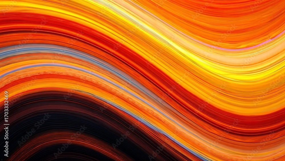 Obraz premium Abstract colorful background with dynamic flowing lines and vibrant hues