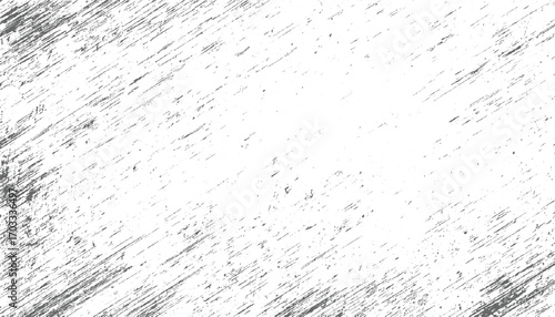 Grey diagonal lines scattered across white background abstract black