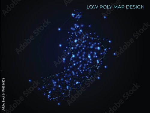 abstract digital networking connectivity vector map design	
