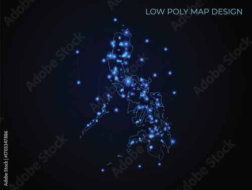 abstract digital networking connectivity vector map design	