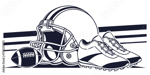 football elements set