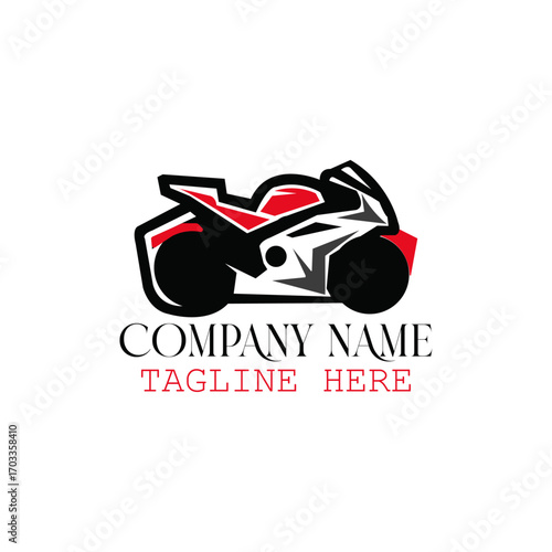 Motorcycle Logo for Company or Brand Identity