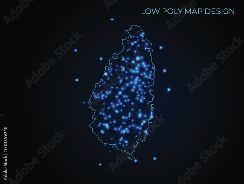 abstract digital networking connectivity vector map design	