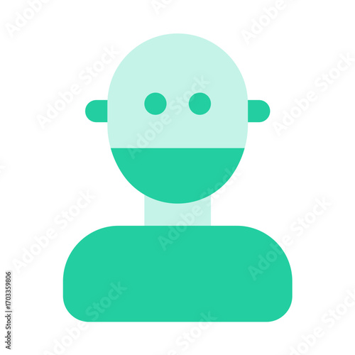 humanoid icon for illustration