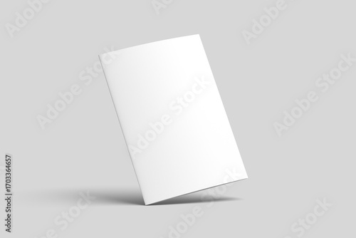 A5 Trifold Brochure Mockup Blank