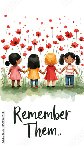 Remembrance Day banner, Remembrance Day poster, Lest We Forget banner, poppy flower design, Armistice Day poster, Veterans Day banner, memorial day remembrance, red poppy poster, military tribute bann