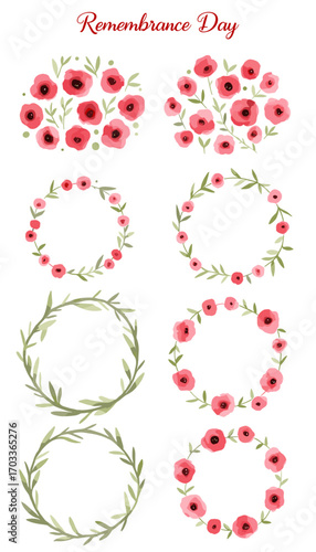 Remembrance Day banner, Remembrance Day poster, Lest We Forget banner, poppy flower design, Armistice Day poster, Veterans Day banner, memorial day remembrance, red poppy poster, military tribute bann