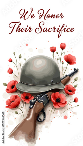 Remembrance Day banner, Remembrance Day poster, Lest We Forget banner, poppy flower design, Armistice Day poster, Veterans Day banner, memorial day remembrance, red poppy poster, military tribute bann