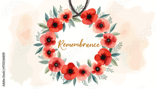 Remembrance Day banner, Remembrance Day poster, Lest We Forget banner, poppy flower design, Armistice Day poster, Veterans Day banner, memorial day remembrance, red poppy poster, military tribute bann