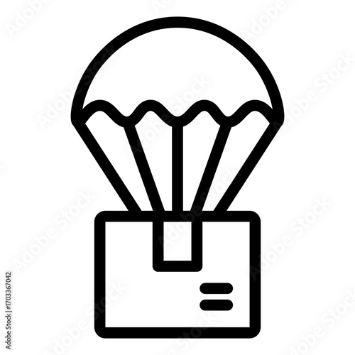 Package Delivery by Parachute