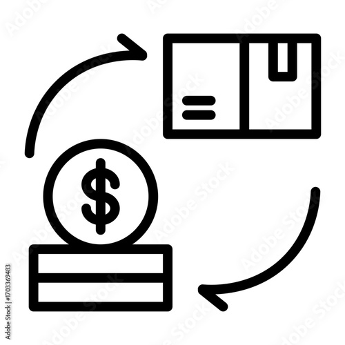 Circular Exchange Money and Goods