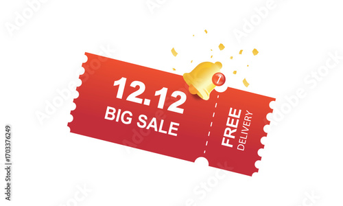 Gift voucher coupon.