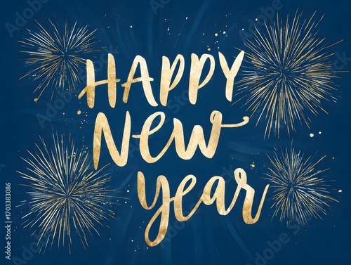 Happy New Year Festive Celebrations