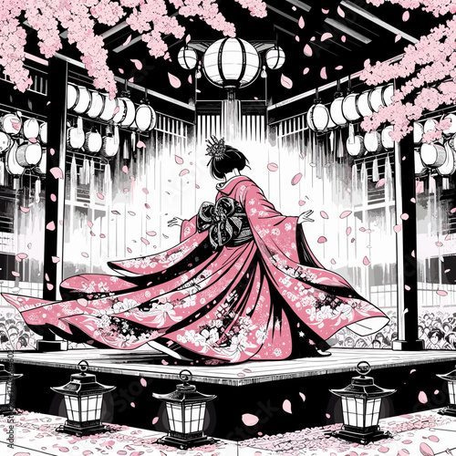 灯影の華