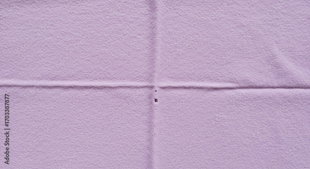 Fototapeta premium Textile Lilac Fabric with Wrinkles and Texture Close Up