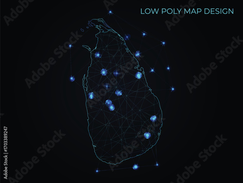 abstract digital networking connectivity vector map design	