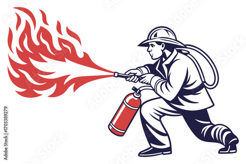 fireman firefighter fire