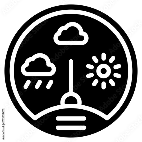 Barometer  Icon Element For Design