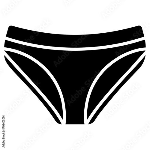 Black Underwear Icon