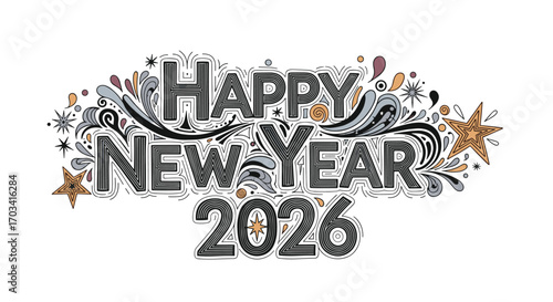 Celebrating the arrival of twenty twenty six with joyful festivities and exciting prospects for everyone