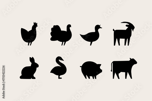 farm animals collection