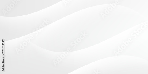 White Abstract Wave Background. Dynamic shapes composition eps 10.