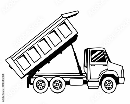  dump truck icon
