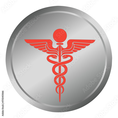 Doctor icon, medical icon, heart symbol, red heart, doctor icon vector