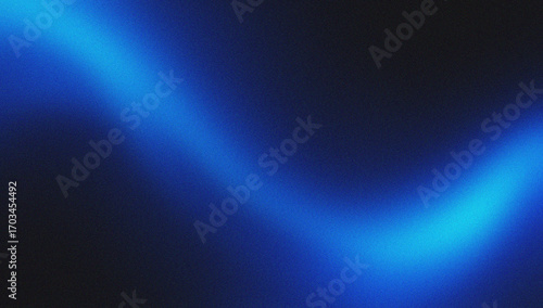 Fototapeta Naklejka Na Ścianę i Meble -  Abstract cosmic blue nebula flow with shimmering light and dark space texture evoking wonder and deep universe exploration visual