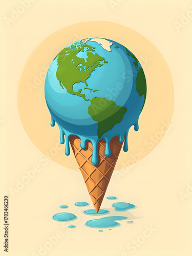 global warming concept