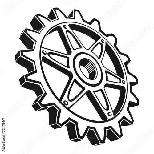 A vector-style illustration of a cogwheel, suitable for websites or blogs about engineering, mechanics, technology, industry, or teamwork.

