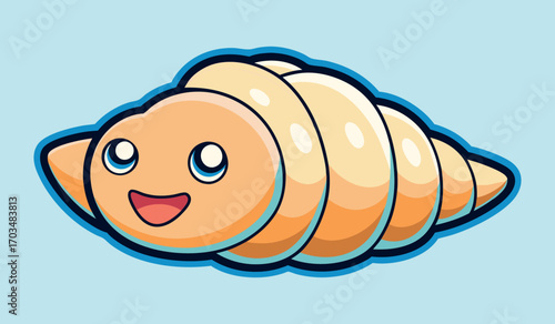 Cartoon Croissant, Happy Pastry, Animated Bakery, Croissant Illustration, Fun Food Art, Cartoon Pastry, Breakfast Delight, Animated Food, Pastry Joy, Cartoon Bakery, Croissant Art, Delicious Snack, An