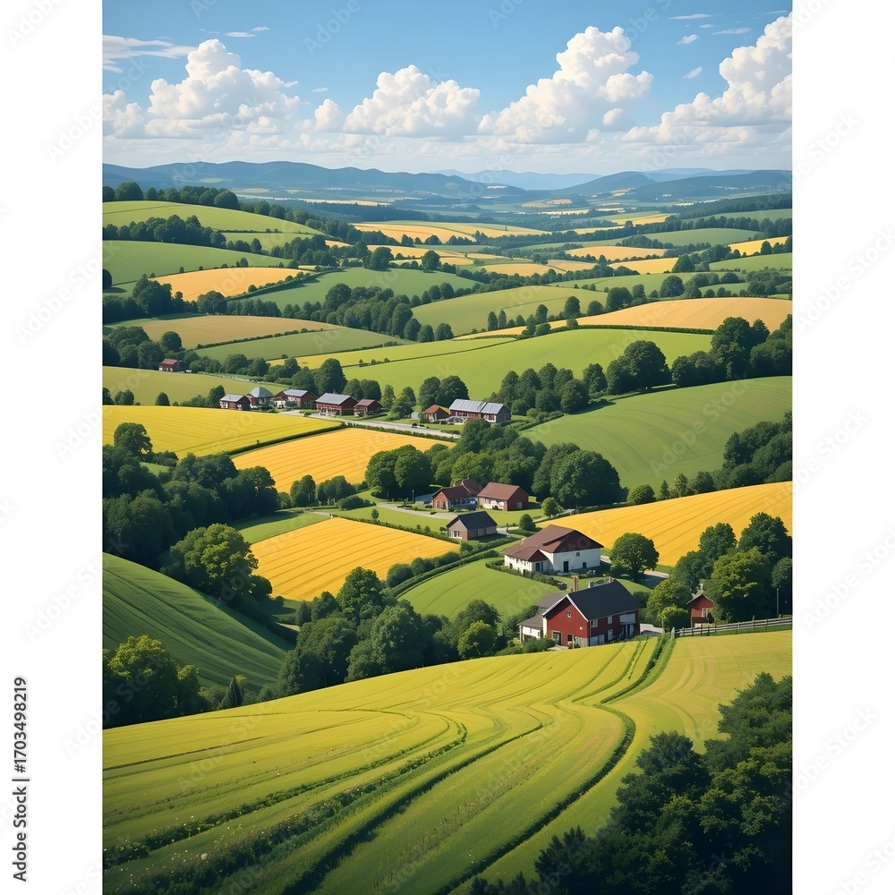 Fototapeta premium Rural Landscape