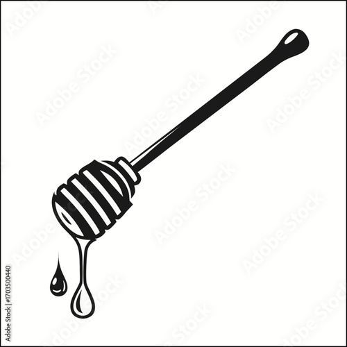 Honey dipper icon
