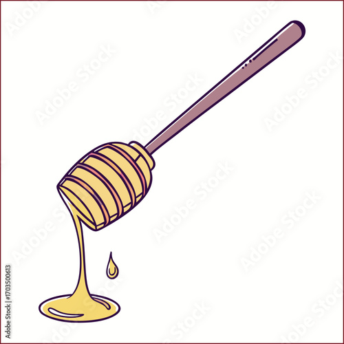 Honey vector