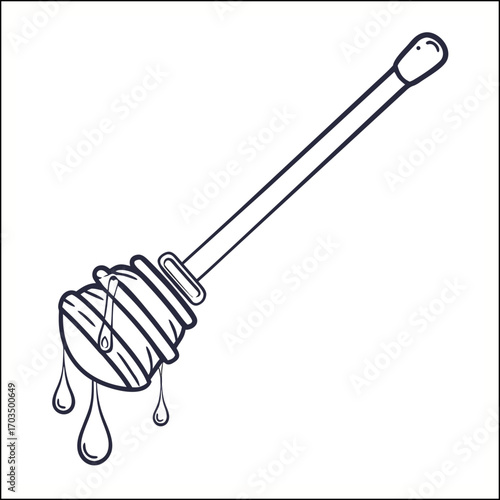 Honey vector