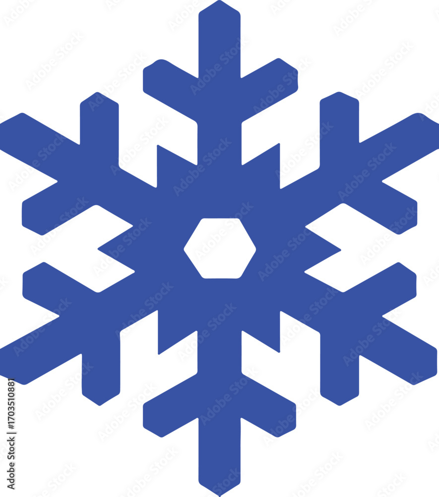 Obraz premium snowflake icon simple icon. Vector ICON all icon Viktor