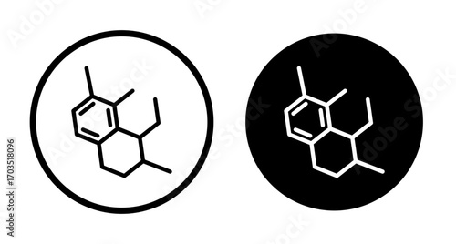 Phthalate free icons pack in black and white versions for web.