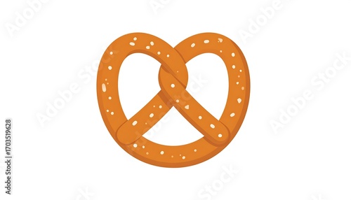 Wallpaper Mural Simple pretzel graphic Torontodigital.ca
