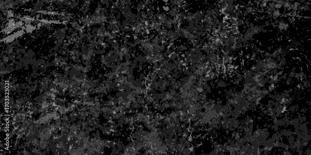Obraz premium Dark charcoal grunge wall texture background. Dark black rough grunge surface with smoke edge. Black texture chalk board and black board. 