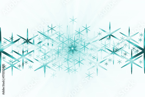 BLAUE STERNE BORTE 