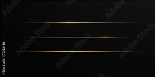 An abstract dark design with light and fire in a 3D space
