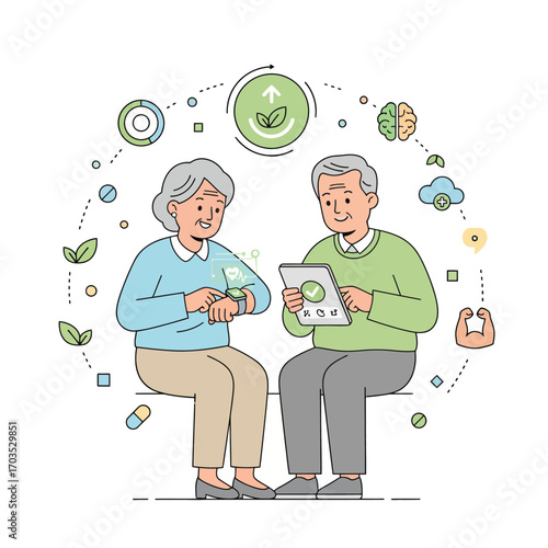 Elderly and Smart Healthcare