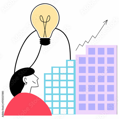 Innovative leadership drives business growth with smart ideas and strategic planning for success
