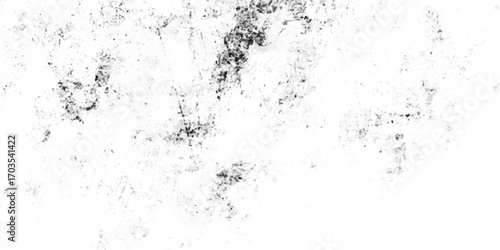 Distressed grain texture vector illustration dirt messy splash overlay and black and white Dust,Black and white dust grain texture with distressed grunge background.Grain noise rusted white effect, gr