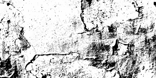 grunge wall texture old splat dirt cracked damage wall concrete damage sketch antique surface grunge urban rusty wall texture. dirty splat black spot and white background.	