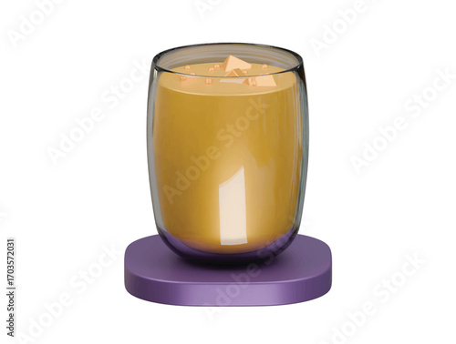mango lassi icon 3d illustration render